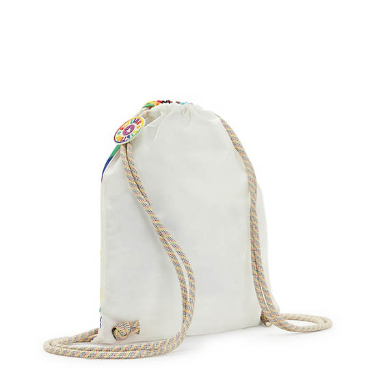 Kipling Jemmy Backpack Handbag Rainbow Print | AU 1277XY